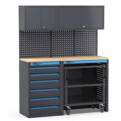 vendita online Arredo per officina e garage da 1520x495x1900 mm. Banchi da lavoro e armadi Fami